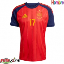 Camiseta España Nico Williams #17 Primera Equipación Mundial 2026 manga corta